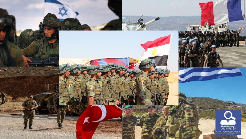 مقارنة في القدرات العسكرية بين (فرنسا–مصر–تركيا–اليونان-إسرائيل)