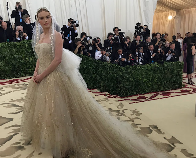 Kate Bosworth looks simply stunning on the Met Gala carpet