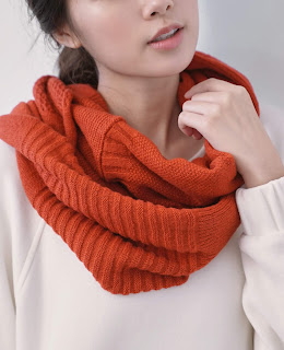 許許兒轉一圈針織脖圍