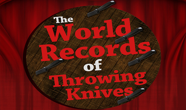 The World Records of Throwing Knives #infographic