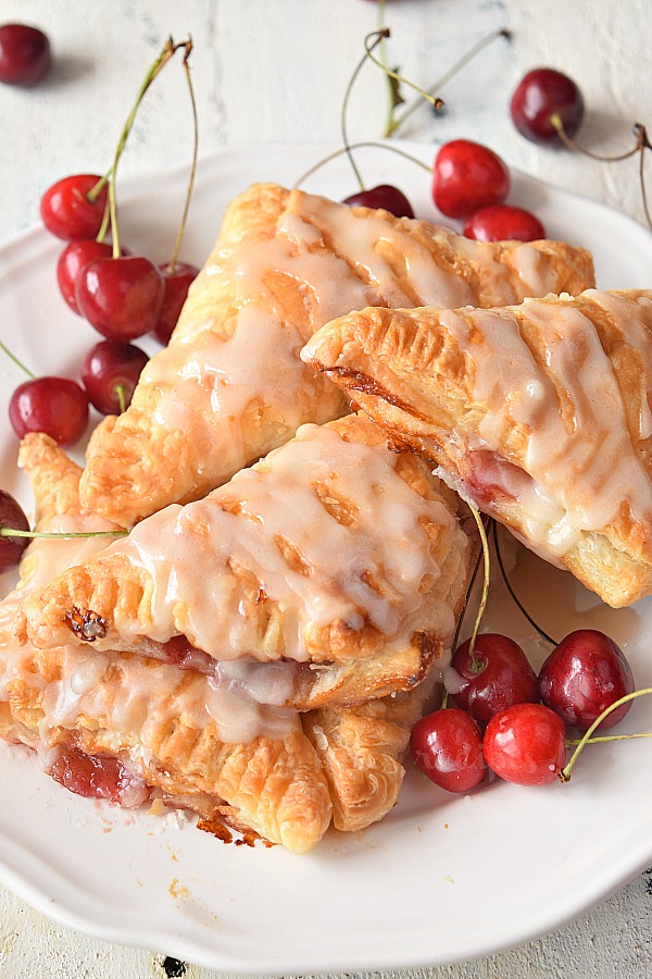 best cherry turnovers with homemade cherry filling