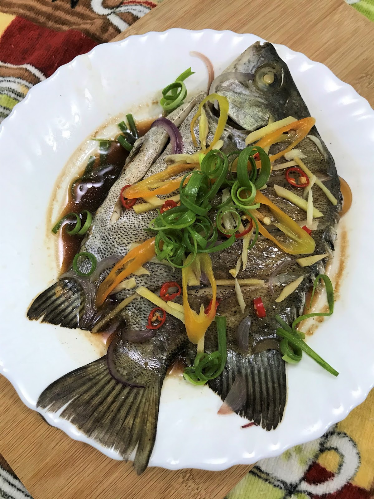 Steamed Fish