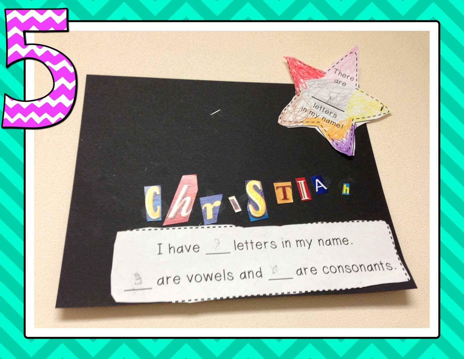 Monday Made It: Cute Letters for Bulletin Boards • Christi Fultz