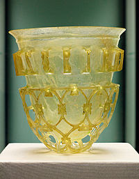 Glass. The second half of the 4th century.