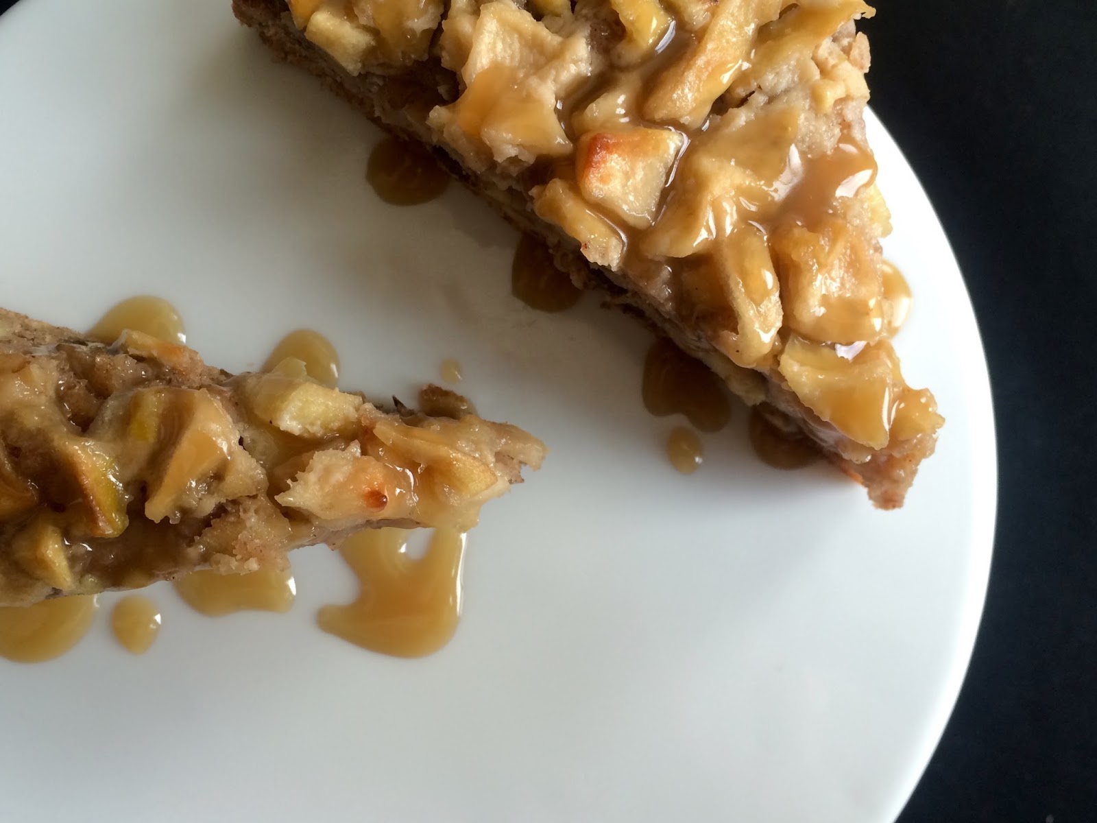 Your Daughter's Kitchen Apple & Caramel Cake