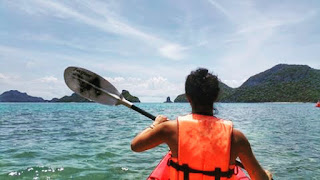 Kayaking, Angthon Marine Park, Thailand Kayaking, Angthon Marine Park, Thailand