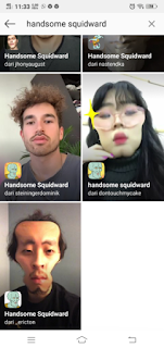 Handsome squidward filter instagram | How to get the Handsome squidward