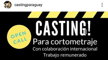 CASTING en ASUNCIÓN: Se buscan HOMBRES, MUJERES y ADOLESCENTES para CORTO REMUNERADO