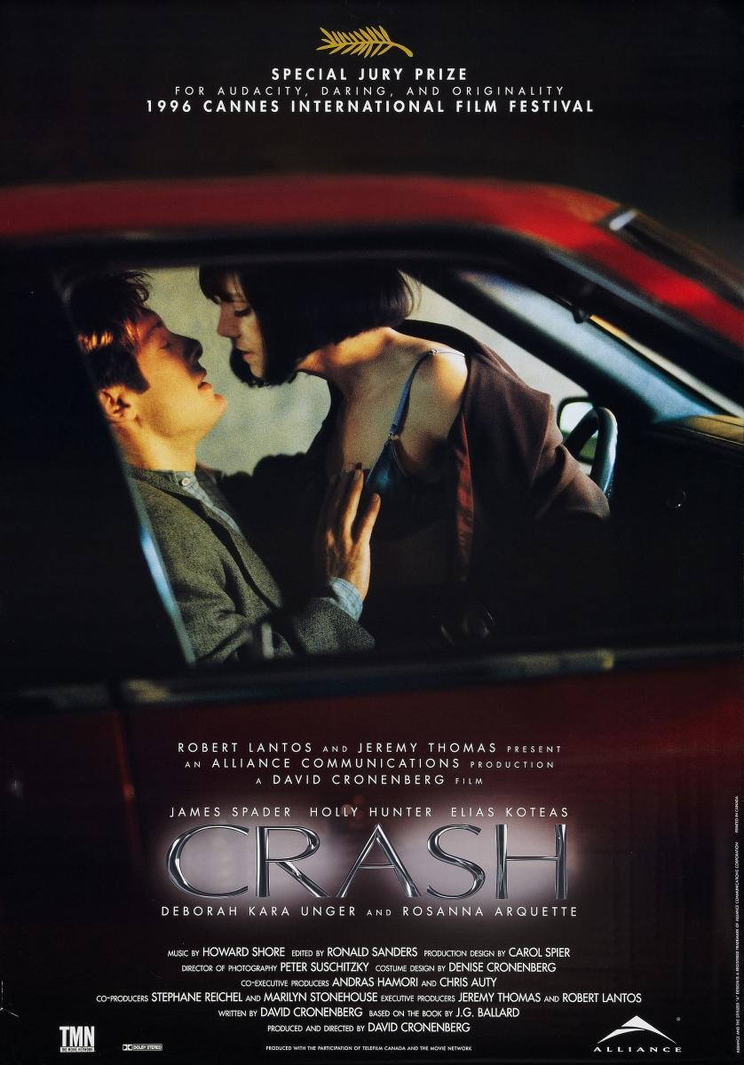 Cinemateca da Saudade Filme "Crash Estranhos Prazeres" (1996), de