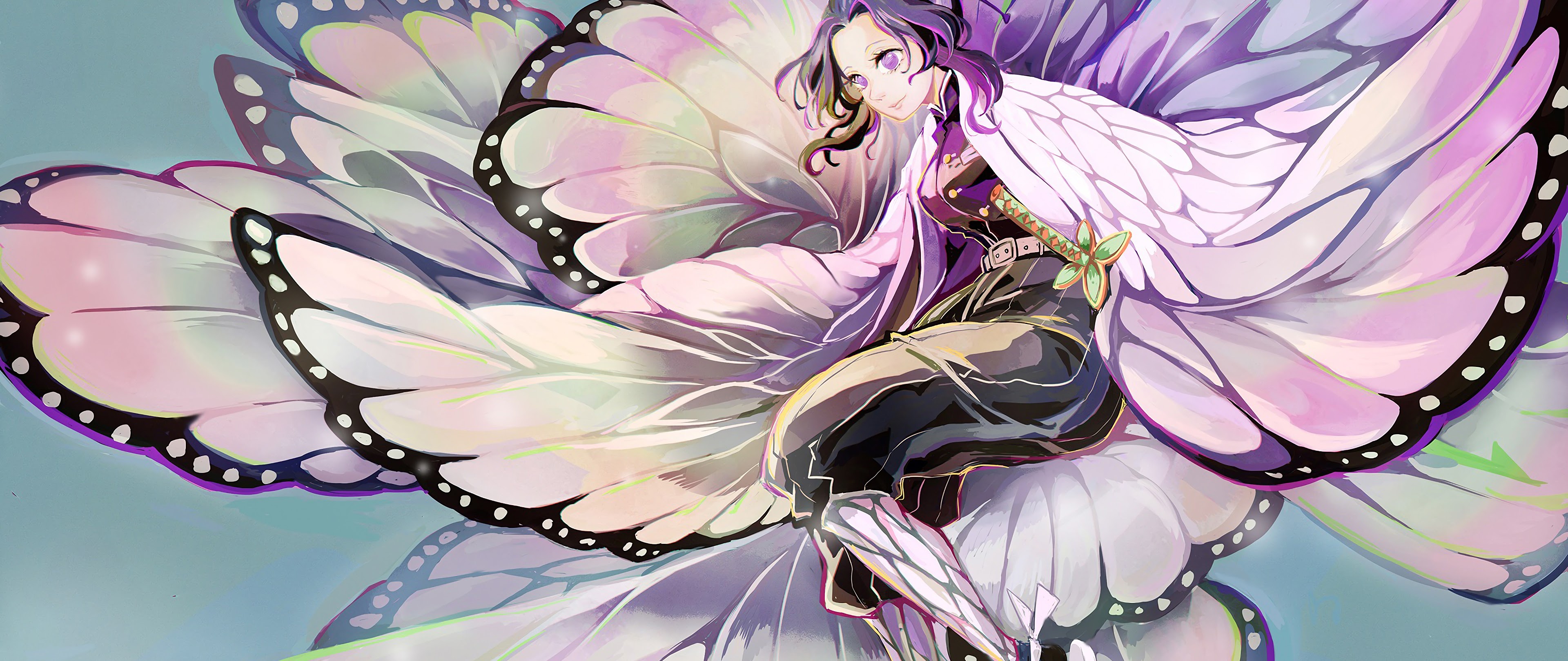 Shinobu Kocho, Kimetsu no Yaiba, 4K, #137 Wallpaper iPhone Phone