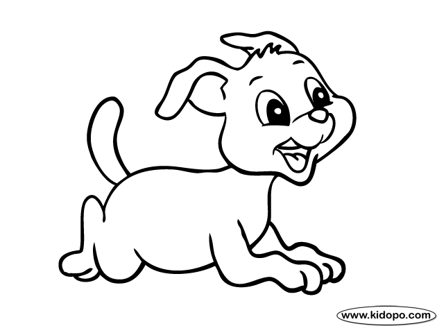 Gambar Mewarnai Anjing Alat Mewarnai Gambar Drawing Image | Images and