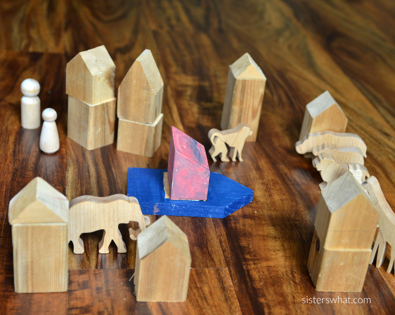 DIY Toy Wood Craft For Kids to Make Handicraft Series Sisters, What!