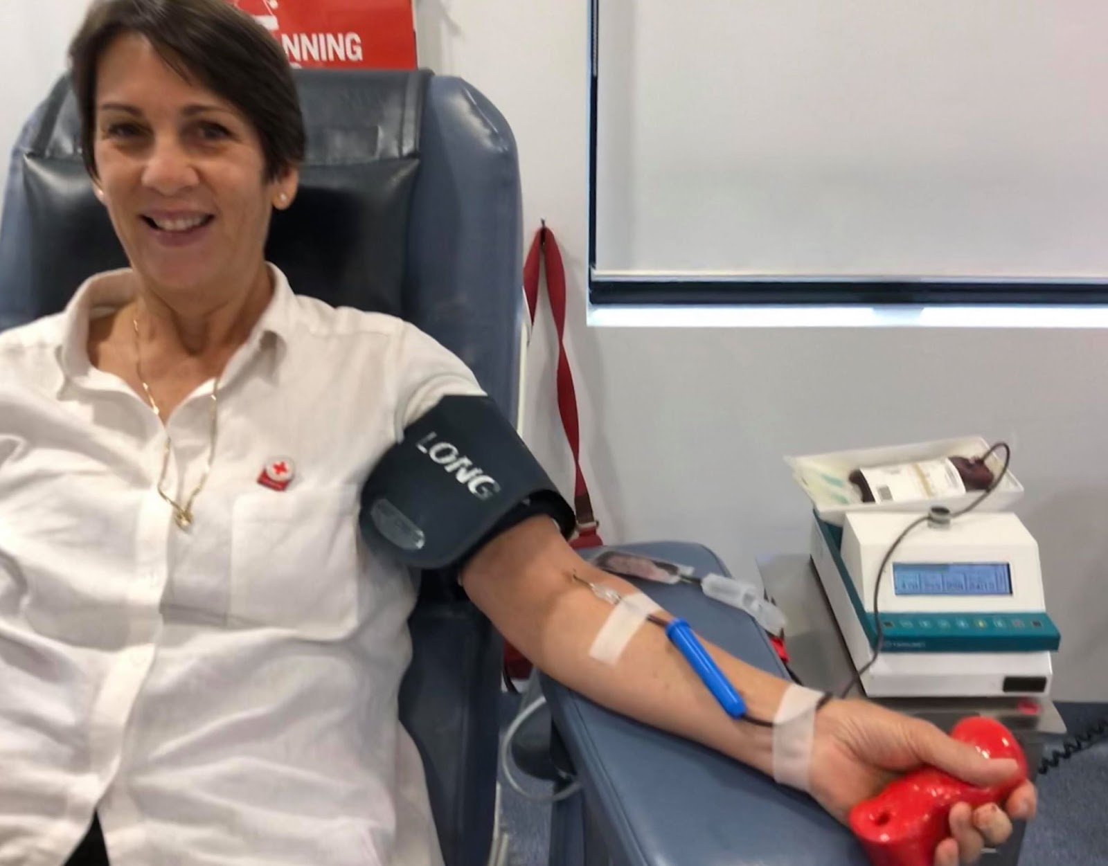 You can help people with cancer by giving blood