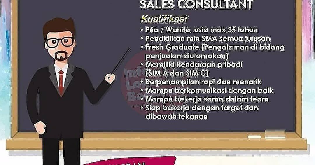 Lowongan Kerja Sales Consultant Honda IBRM Bandung September 2019