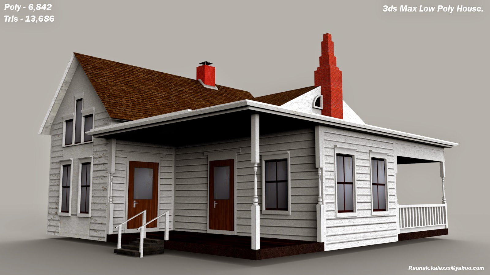 3ds max house design 3ds max house design