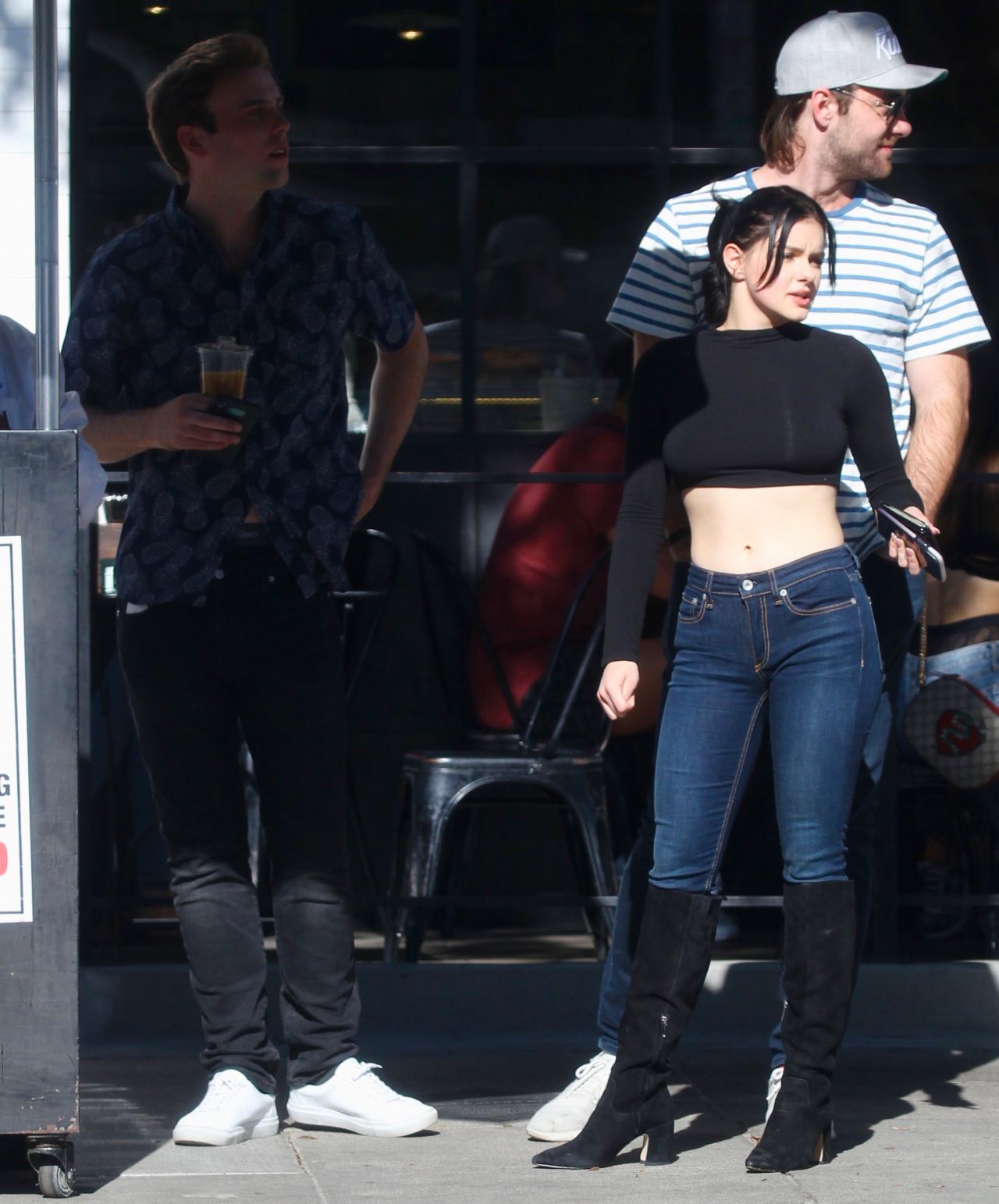 Ariel Winter in a Revealing Crop Top 11/01/2019 - RitzyStar