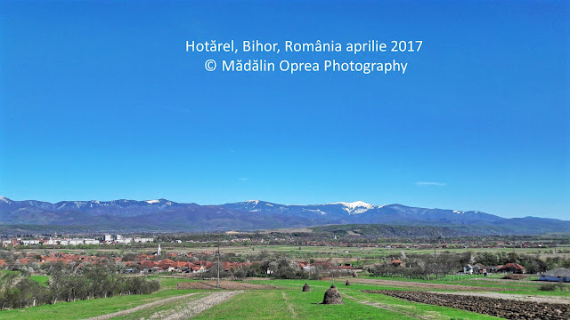 Hotarel, Bihor, Romania aprilie 2017 ; satul Hotarel comuna Lunca judetul Bihor Romania