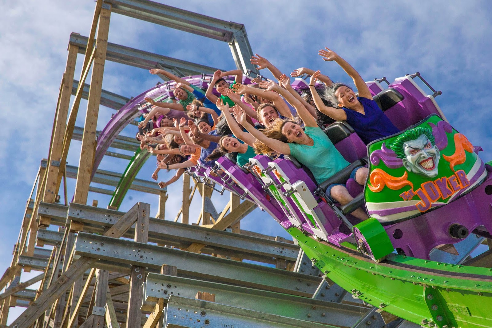 Ride Review Of The Joker At Six Flags Discovery Kingdom With Photos Ride Review Of The Joker At Six Flags Discovery Kingdom With Photos