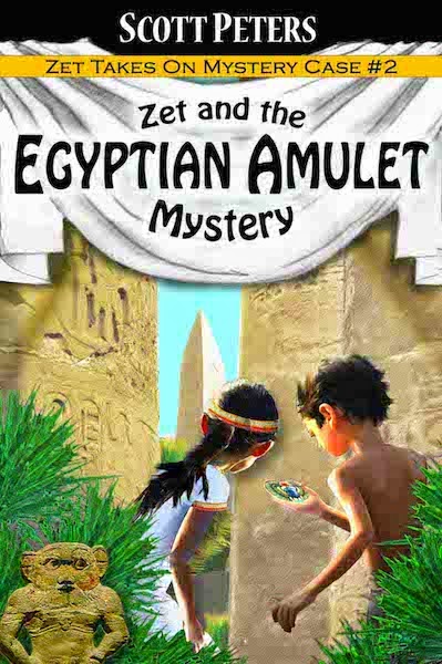 Mystery of the Egyptian Amulet book by Scott Peters Mystery of the Egyptian Amulet book by Scott Peters
