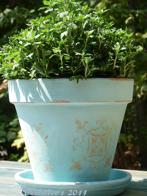 Ideas for decorating Terra cotta pots  in the garden 