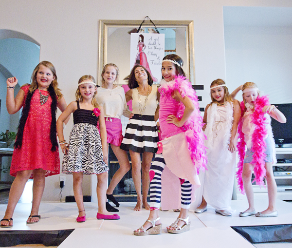 Dress to the 9s Fashion Runway Birthday Party | BellaGrey Designs