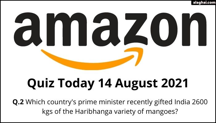 Which country's prime minister recently gifted India 2600 kgs of the Haribhanga variety of mangoes?