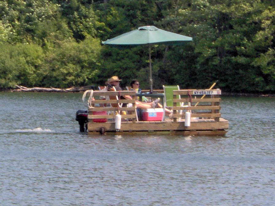 Peg and Russ A Summer Saturday in Star Lake