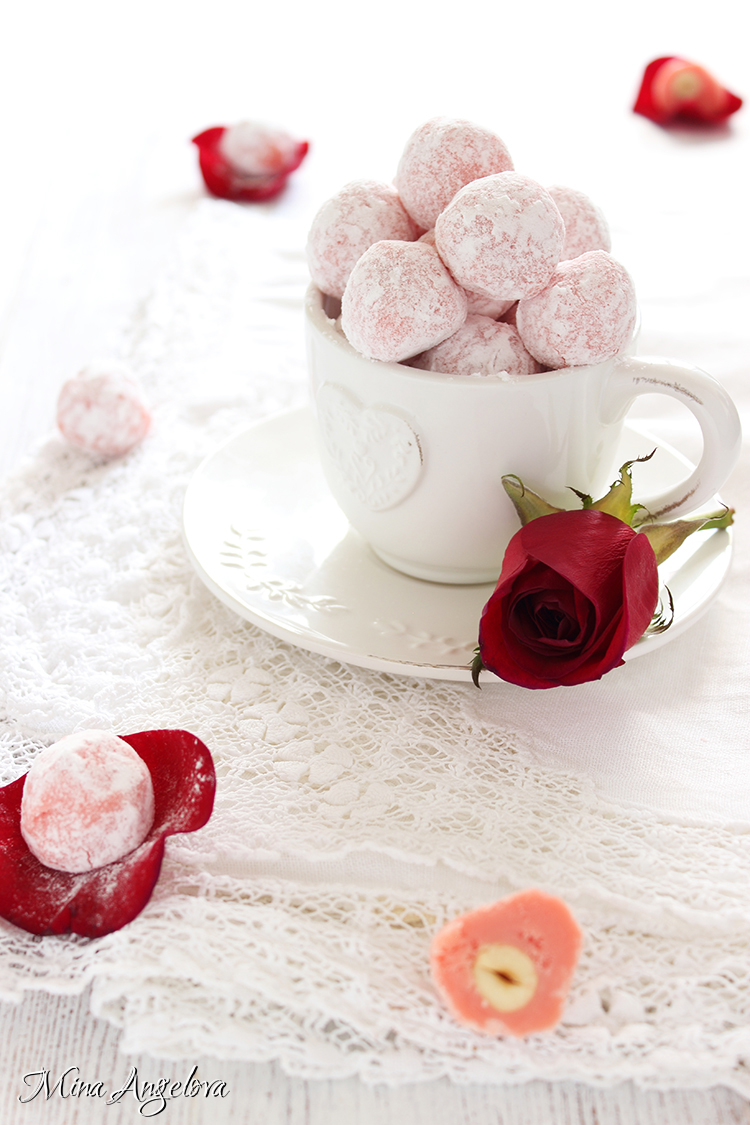 Angellove's Cooking Шоколадови трюфели с розова вода / Chocolate Rose