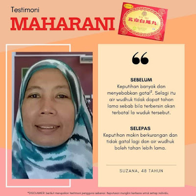 testimoni herba maharani, herba maharani sepang, herba maharani, herba berpantang