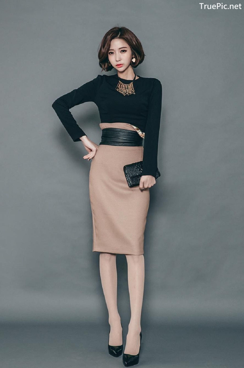 Image Ye Jin - Korean Fashion Model - Studio Photoshoot Collection - TruePic.net - Picture-11