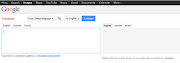 Once you are on the Google Translate site, you can enter any text that you . (google translate)