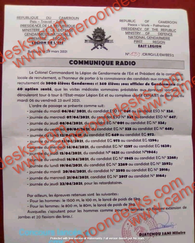 Résultats Concours Gendarmerie 2022 Pdf Calendrier Concours Gendarmerie 2022 - Calendrier Priere 2022