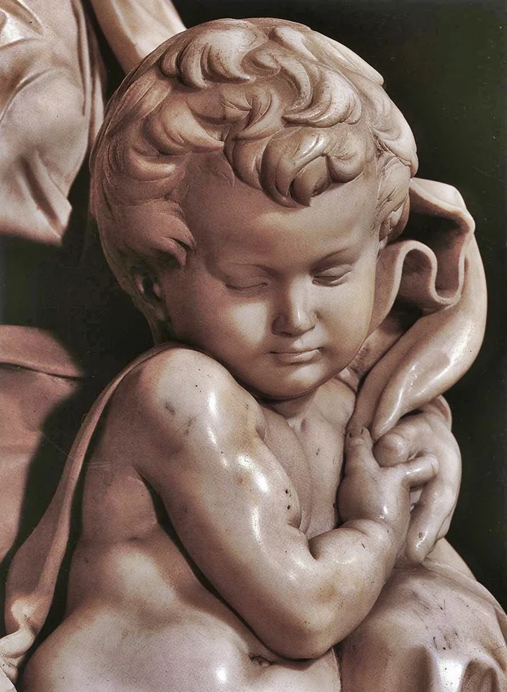 Michelangelo Buonarroti 1475-1564 | La Madonna di Bruges 1503-1505 
