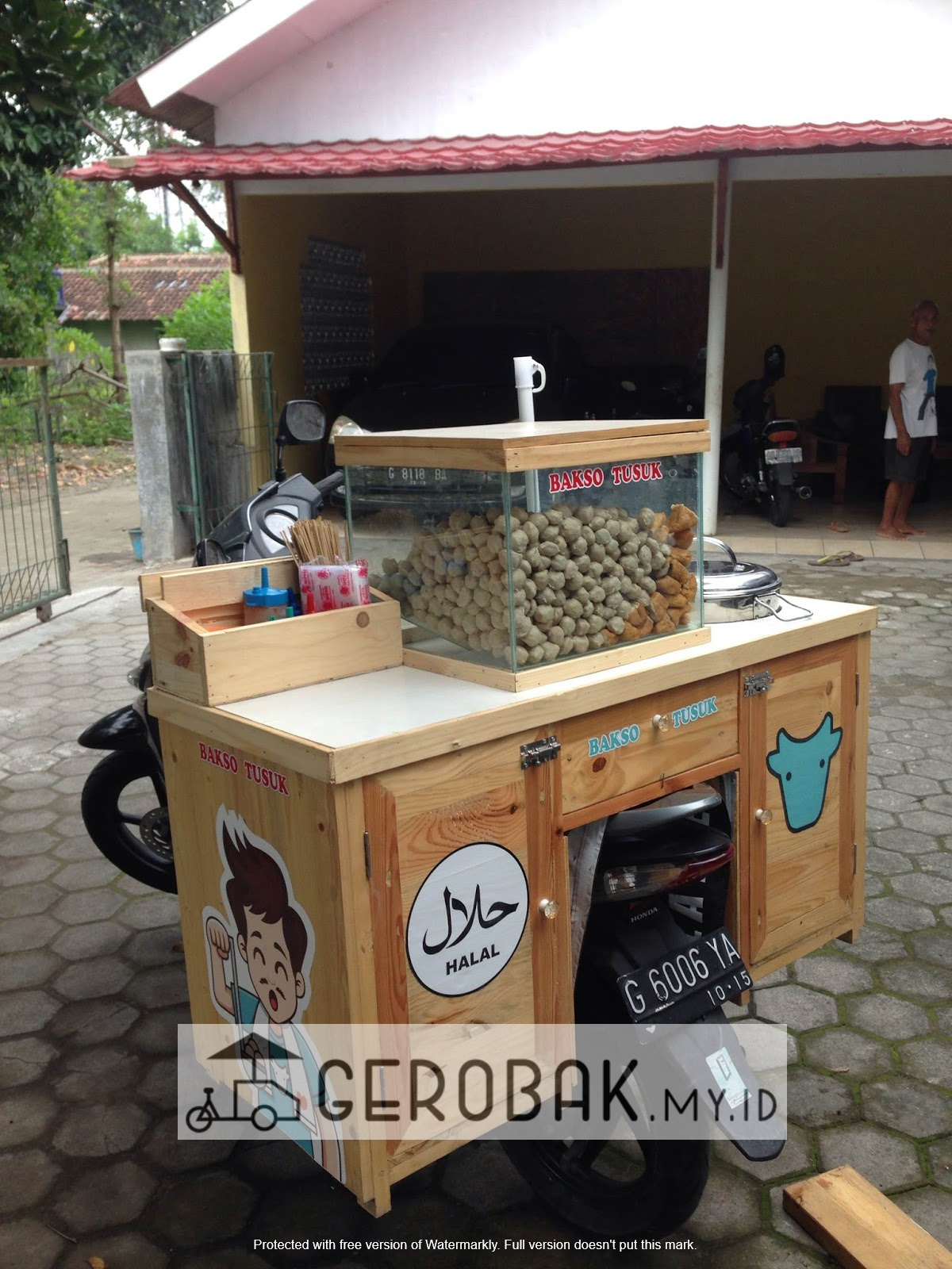 Cilok Desain Gerobak Motor Dari Kayu To Decoration