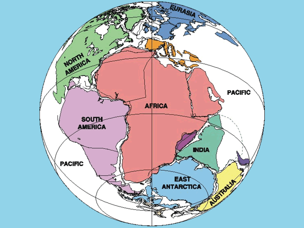 World Map Before Continental Drift - United States Map