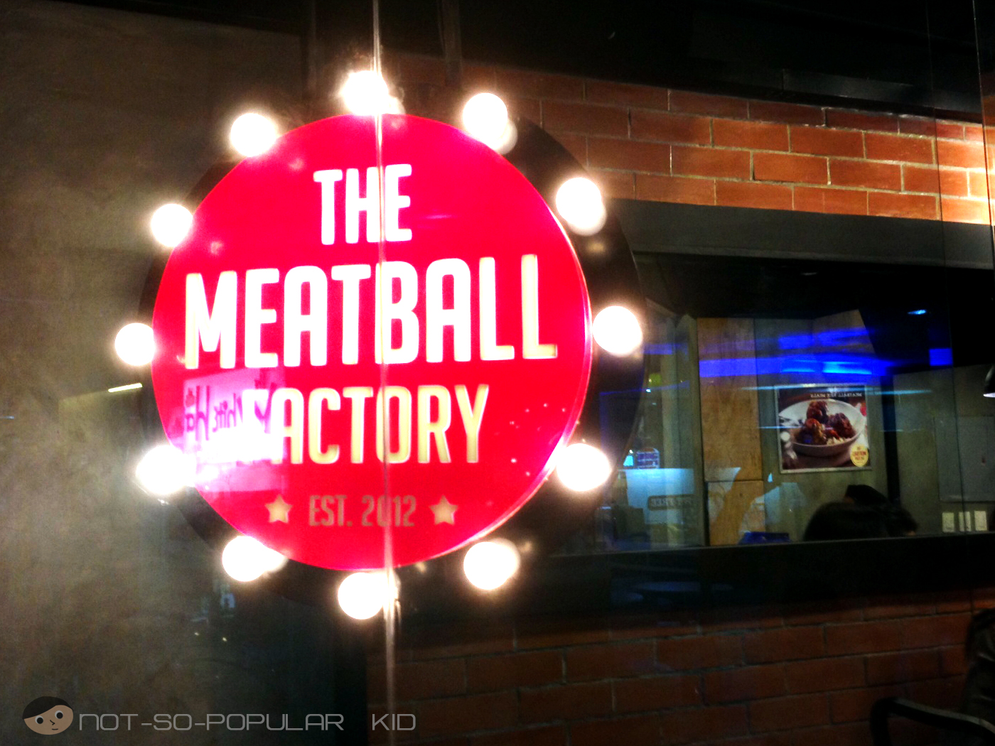 MEATBALL FACTORY in Archer's Place A NotSoPopular Kid Food Blog