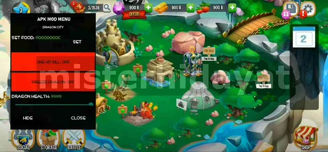 Apk Mod Menu Dragon City Terbaru Unlimited Gems 900 B, Gold 900 B, All Dragons