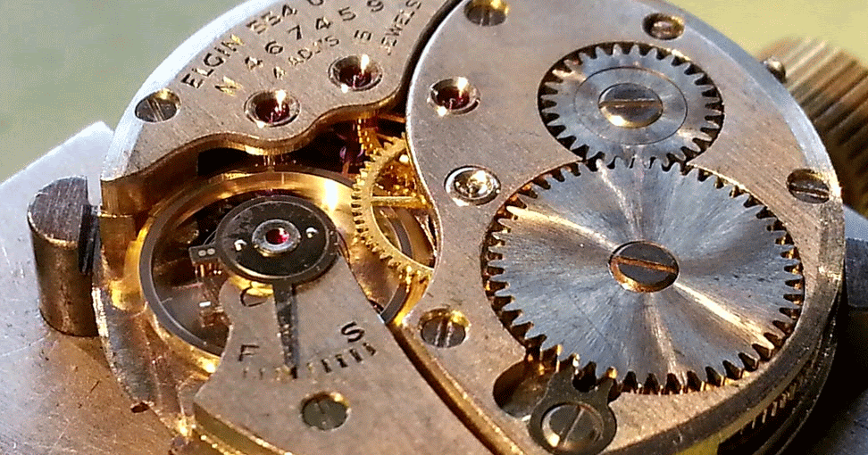 Elgintime Vintage Horological Elgin Grade 554, With A Calendar!