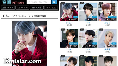 جيمين بتصدر القوائم الدولية و اليابانية لأكثر الأيدولز شعبية جيمين بتصدر القوائم الدولية و اليابانية لأكثر الأيدولز شعبية