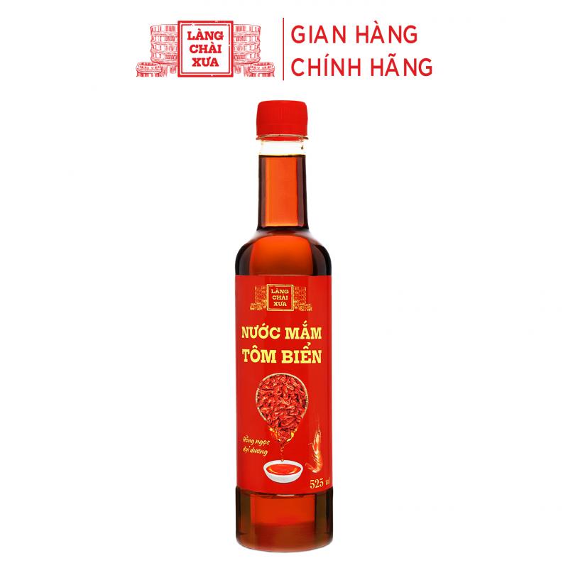 Nước Mắm Tôm Biển Làng Chài Xưa Hồng Ngọc Đại Dương 525Ml