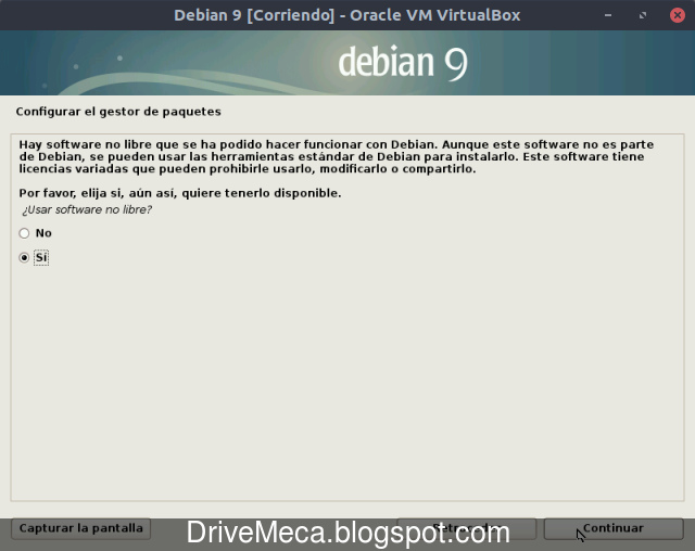 Como instalar debian 9 stretch minimal paso a paso