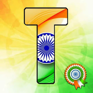 Tiranga alphabet ABCD