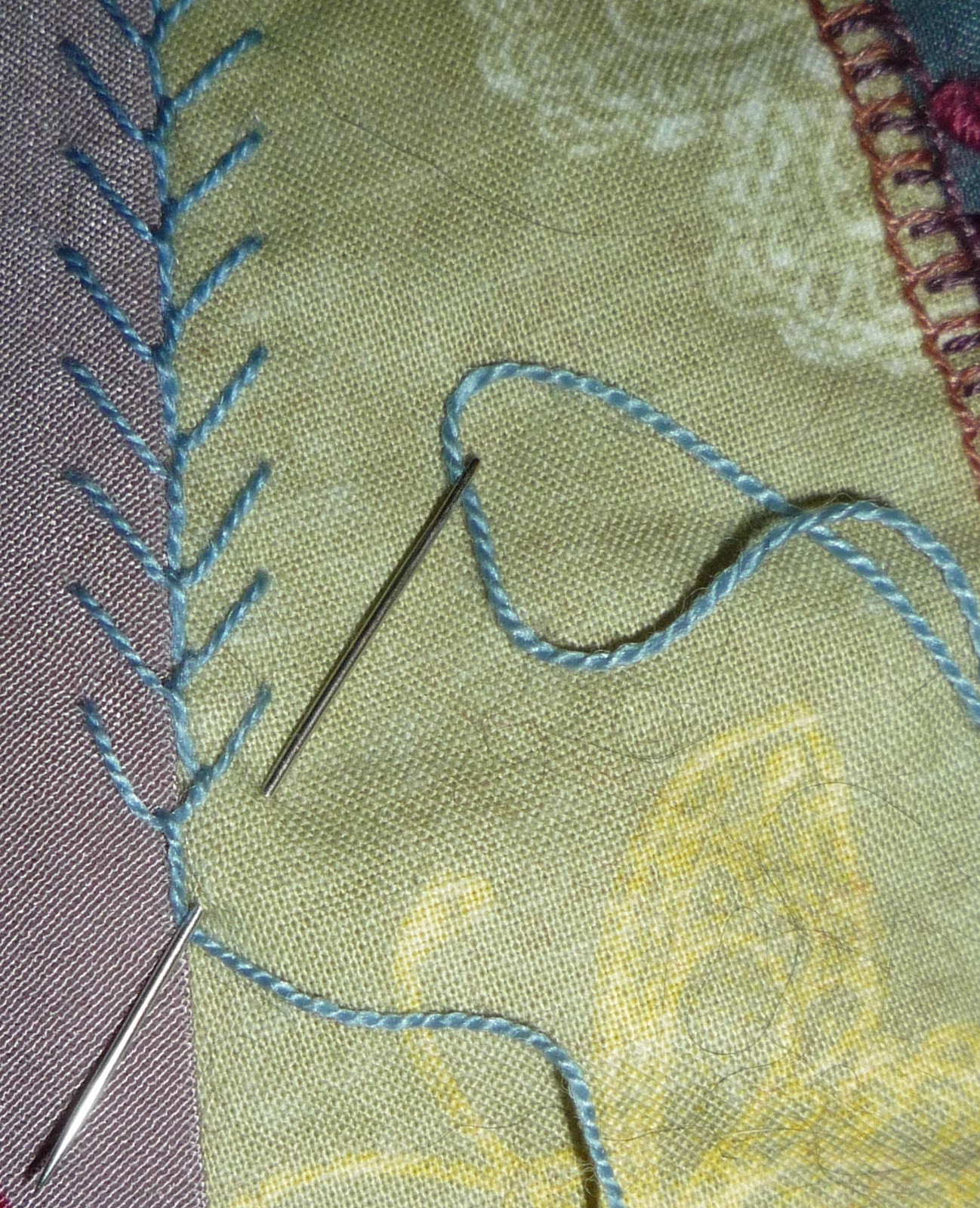 BAS Week 79 Feather Stitch Variations