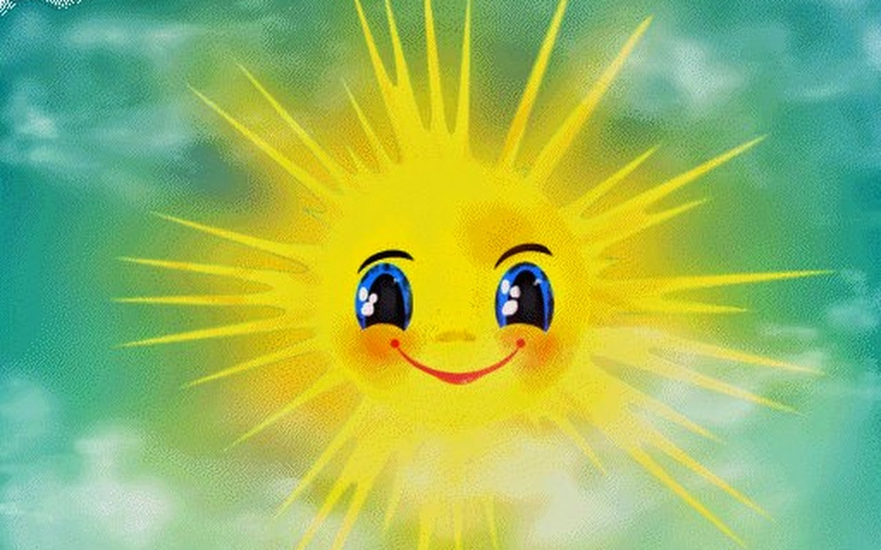 Солнца над головой. Солнышко картинка. Солнышко улыбается. Солнце улыбка. Солнышко с улыбкой.