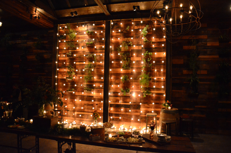 Universal Light and Sound Vertical String Lights The Brooklyn Winery