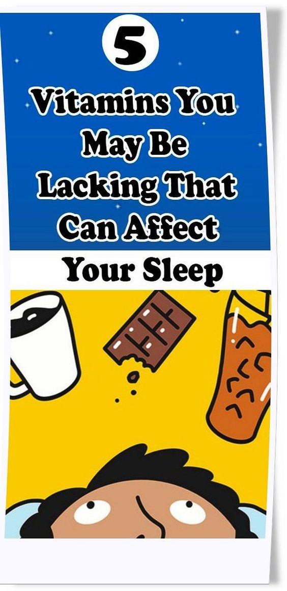 Have Trouble Sleeping You re Probably Lacking These 5 Vitamins wellness topic