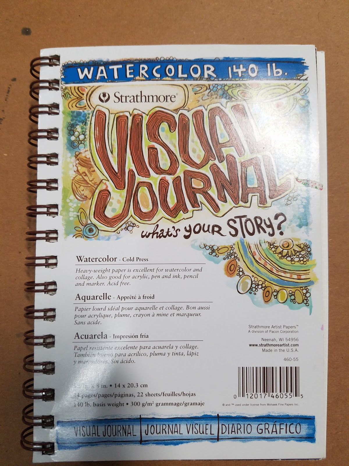 Watercolor Basics: Paper Review Strathmore Visual Journal