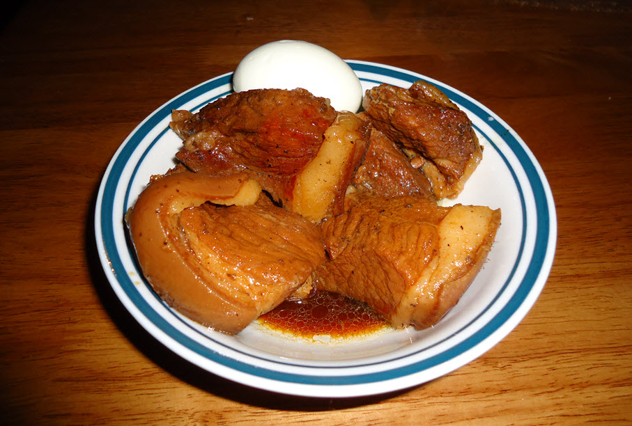 Pork Ham Recipe Pork Estofado Style Tropical Mom's Day Off
