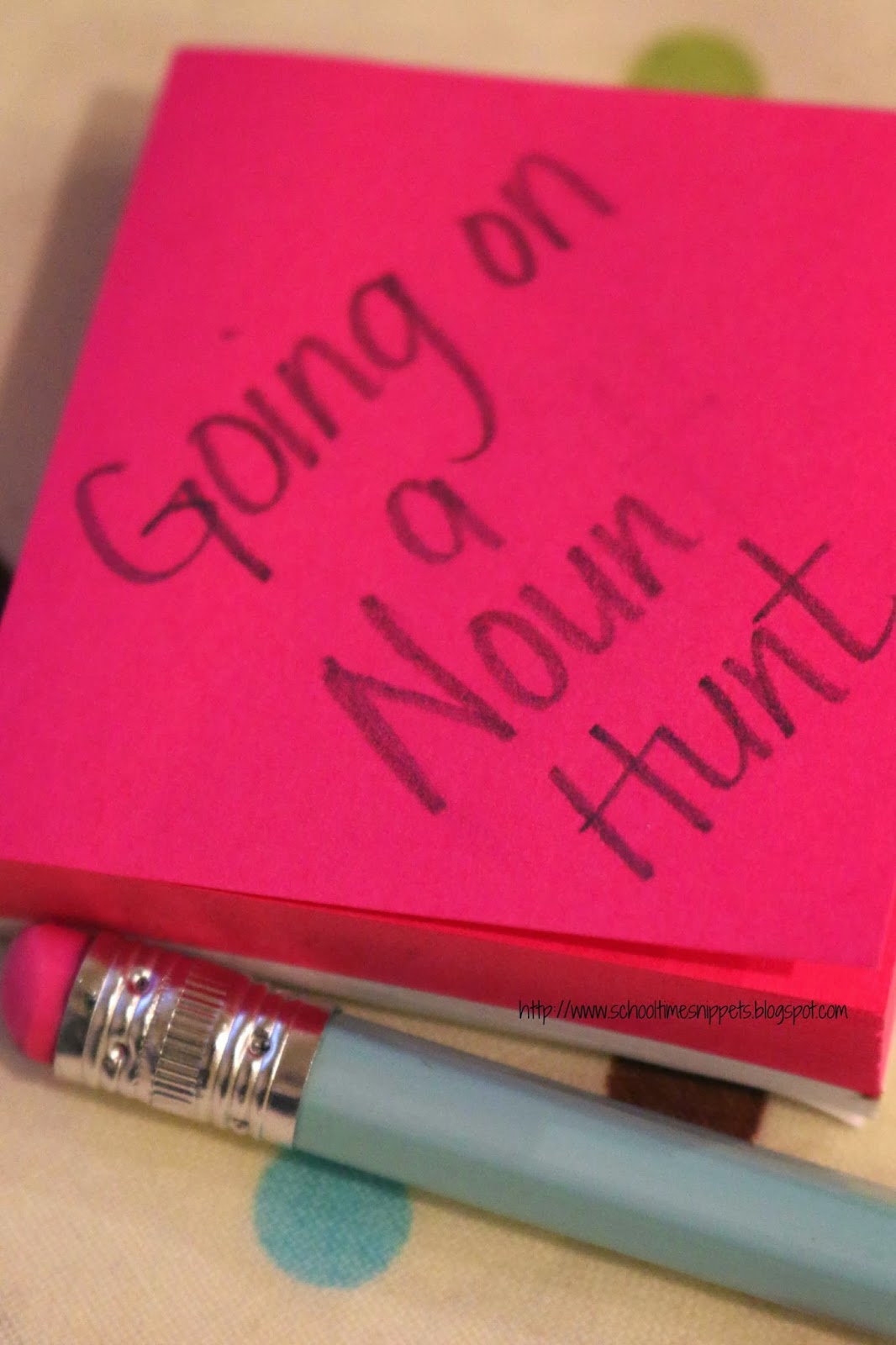 Hands-on Grammar Activity for Kids: Go on a Noun Hunt! | School Time