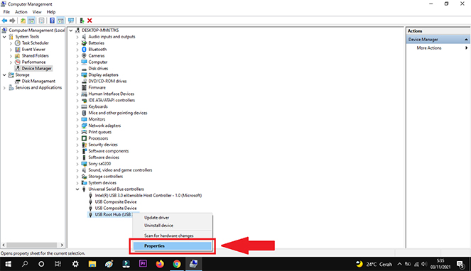 Root hub30 vid 1022 pid 7814